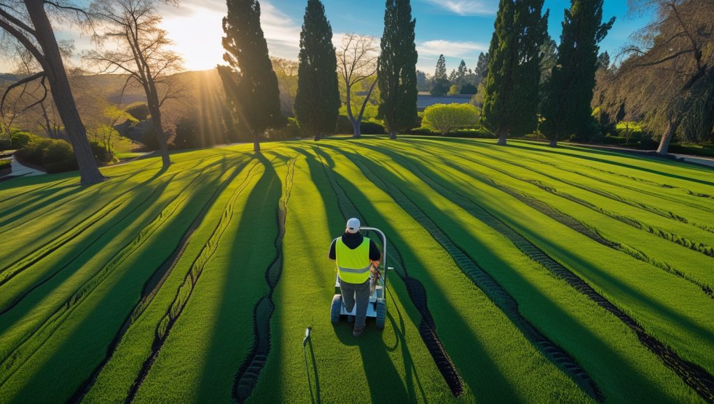 lawn mowing